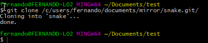 Git cloning a local repository using an absolute path Git cloning a local repository using an absolute path